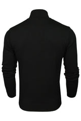 Xact Mens 1/4 Zip Cotton Jumper-3