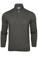 Xact Mens 1/4 Zip Cotton Jumper-2