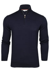 Xact Mens 1/4 Zip Cotton Jumper-Main Image