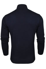 Xact Mens 1/4 Zip Cotton Jumper-3