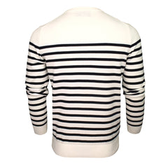 Xact Mens Breton Stripe Pure Cotton Jumper-3