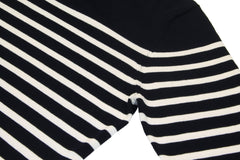 Xact Mens Breton Stripe Pure Cotton Jumper