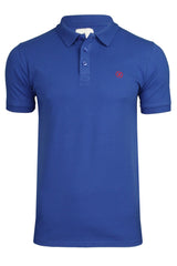 Xact Mens Classic 3 Button Stretch Pique Polo T-Shirt - Short Sleeved-Main Image