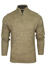 Xact Mens 1/4 Zip Twist Jumper-Main Image