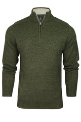 Xact Mens 1/4 Zip Twist Jumper-Main Image