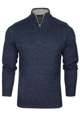 Xact Mens 1/4 Zip Twist Jumper-2