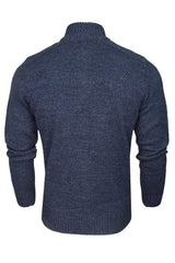 Xact Mens 1/4 Zip Twist Jumper-3