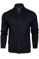 Xact Mens Cotton Rich Full Zip Cardigan Jumper-Main Image