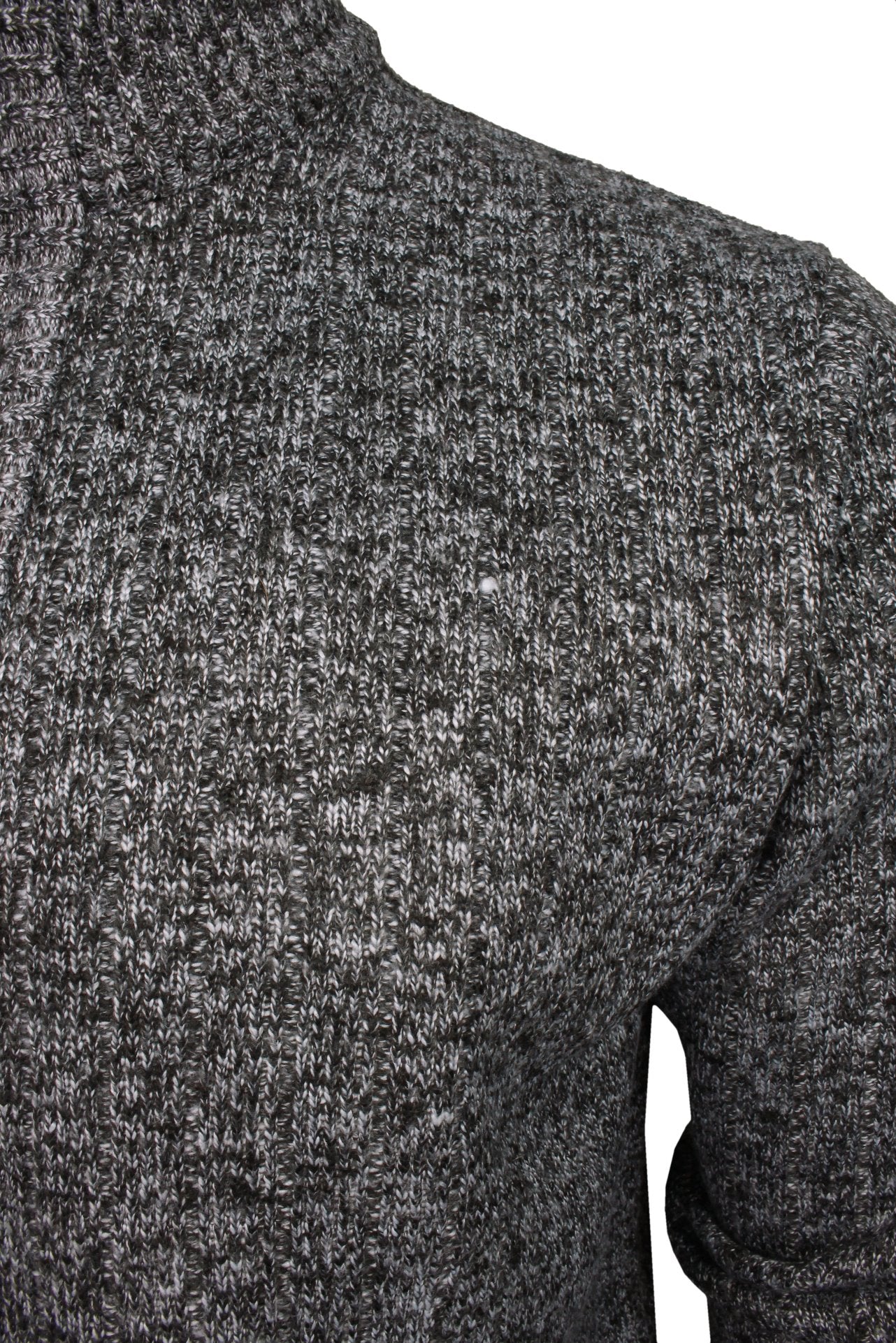 Xact Mens Full Zip Cardigan with Check Micro Fleece Lining-3