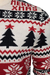 Xact Men's Nordic Fairisle Crew Neck Christmas Jumper-2