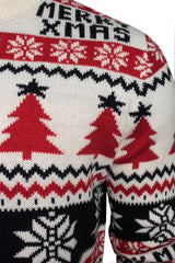 Xact Men's Nordic Fairisle Crew Neck Christmas Jumper-2