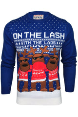 Xact Men's Christmas Jumper, Novelty Funny Naughty Theme-Main Image