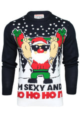 Xact Men's '3D Novelty' Christmas Jumper, Crew Neck-Main Image