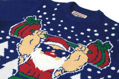 Xact Men's '3D Novelty' Christmas Jumper, Crew Neck-4