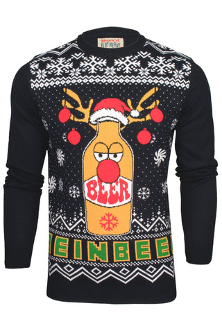 Xact Men's Christmas Jumper, Novelty Funny Naughty Theme-Main Image