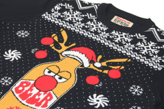 Xact Men's Christmas Jumper, Novelty Funny Naughty Theme-4