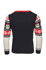 Xact Boys Novelty Festive Christmas Jumper, Crew Neck-2