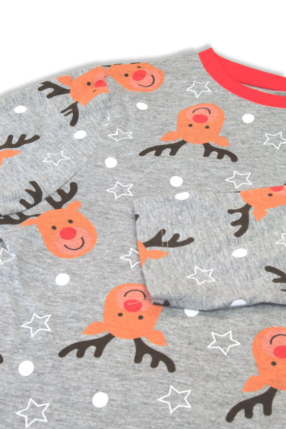 Xact Boys/ Kids Christmas Reindeer Print Pyjamas/ PJs Set-3