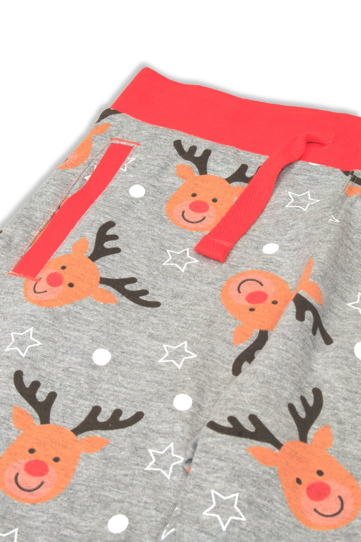 Xact Boys/ Kids Christmas Reindeer Print Pyjamas/ PJs Set-4