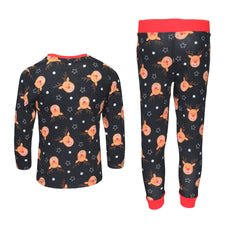 Xact Boys/ Kids Christmas Reindeer Print Pyjamas/ PJs Set-2
