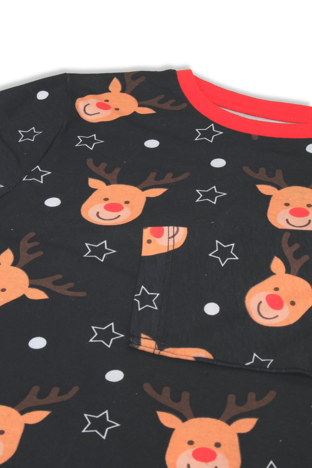 Xact Boys/ Kids Christmas Reindeer Print Pyjamas/ PJs Set-3