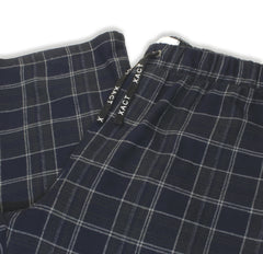 Xact Mens Soft Flannel Check Long Pyjama Bottoms/ Lounge Pants, Side Pockets, Regular Fit-4