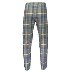 Xact Mens Soft Flannel Check Long Pyjama Bottoms/ Lounge Pants, Side Pockets, Regular Fit-3