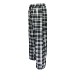 Xact Mens Soft Flannel Check Long Pyjama Bottoms/ Lounge Pants, Side Pockets, Regular Fit-2