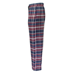 Xact Mens Soft Flannel Check Long Pyjama Bottoms/ Lounge Pants, Side Pockets, Regular Fit-2