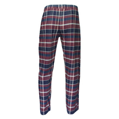 Xact Mens Soft Flannel Check Long Pyjama Bottoms/ Lounge Pants, Side Pockets, Regular Fit-4