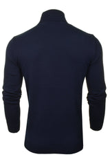 Xact Mens Roll Neck Jumper - 100% Cotton - Long Sleeved-3