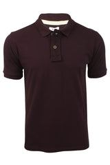 Xact Men's 2 Button Cotton Pique Polo Shirt, Short Sleeved-Main Image