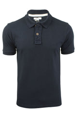 Xact Men's 2 Button Cotton Pique Polo Shirt, Short Sleeved-Main Image