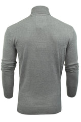 Xact Mens Roll Neck Jumper - 100% Cotton - Long Sleeved-2