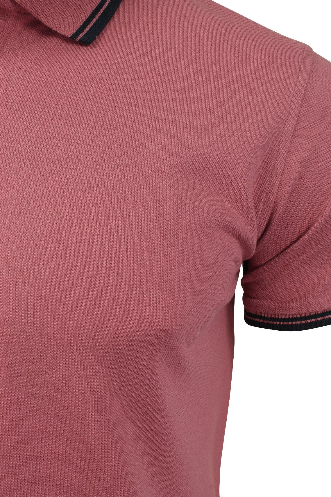 Xact Mens Beach Polo Short Sleeved  With Tipped collar-2