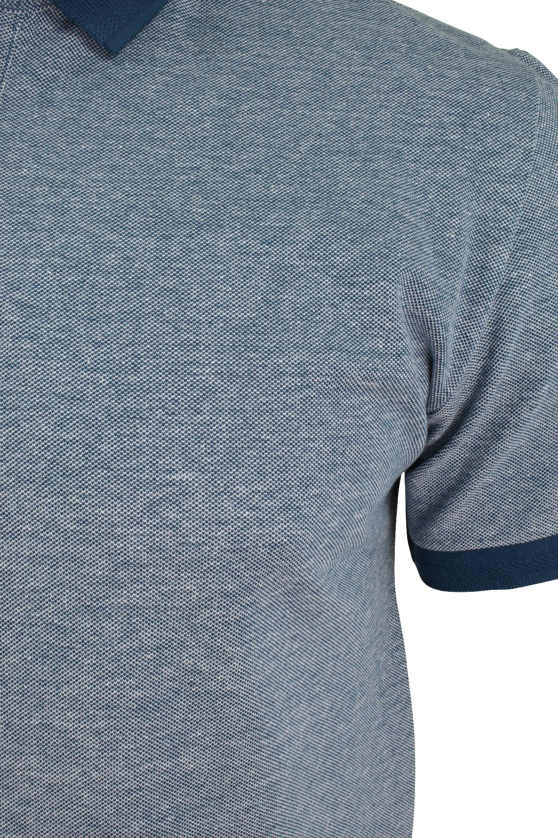 Xact Men's Birdseye Pique Polo T-Shirt Short Sleeved - 100% Cotton-2