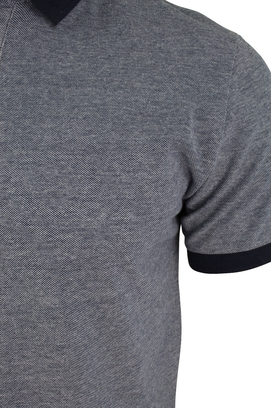 Xact Men's Birdseye Pique Polo T-Shirt Short Sleeved - 100% Cotton-2