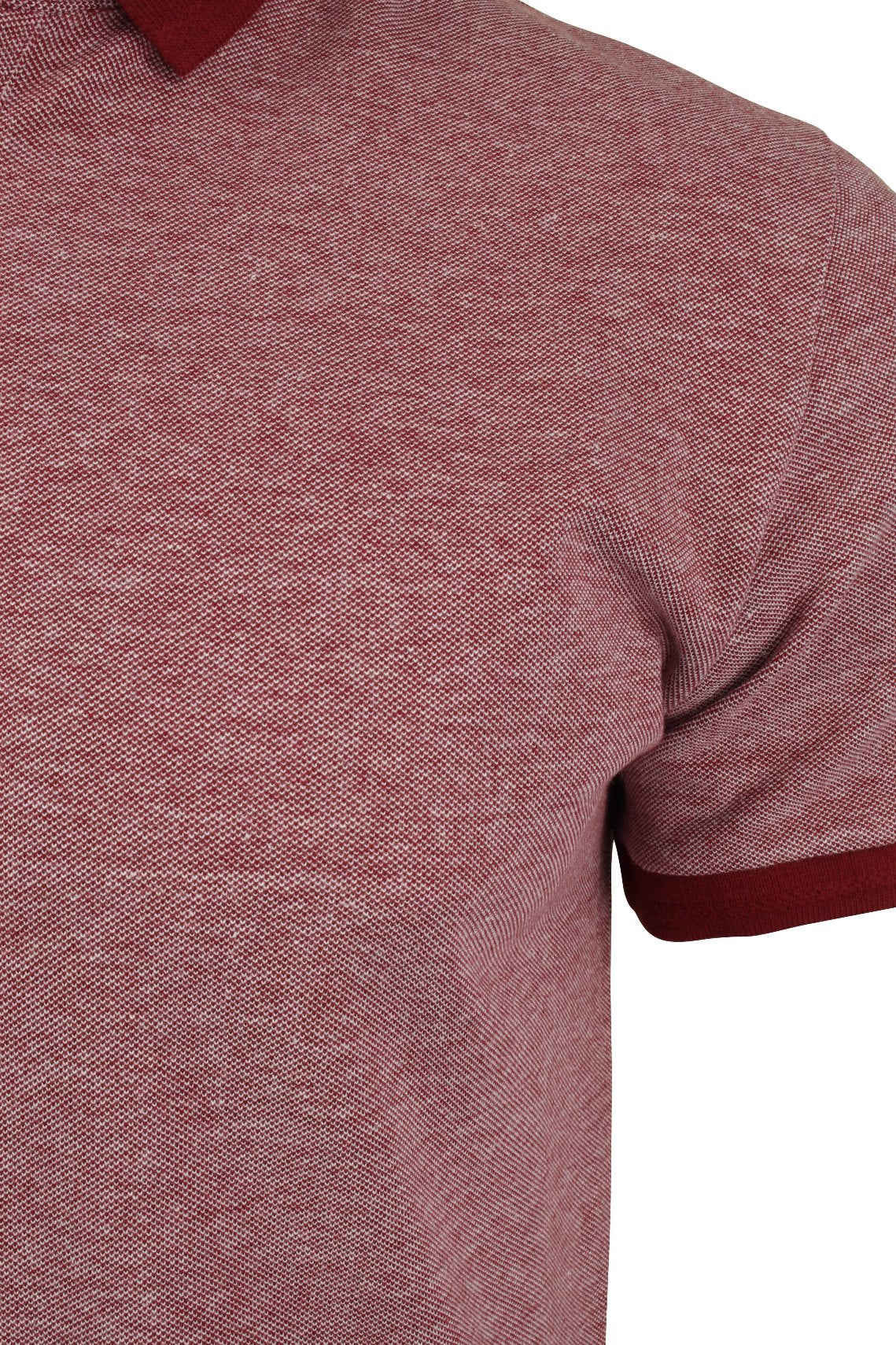 Xact Men's Birdseye Pique Polo T-Shirt Short Sleeved - 100% Cotton-2
