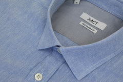 Xact Mens Linen Shirt - Long Sleeved-3