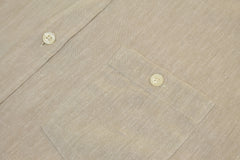 Xact Long Sleeved Linen Grandad Nehru Shirt