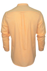 Xact Long Sleeved Linen Grandad Nehru Shirt-3