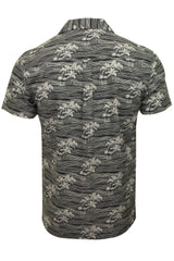 Xact Men's Cuban Collar Hawaiian Shirt - Short Sleeved-3