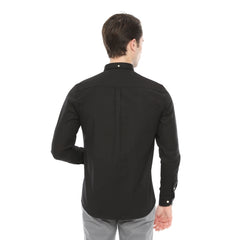 Xact Men's Oxford Long Sleeved Shirt, Button-Down Collar, Cotton Rich, Regular Fit