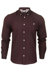 Xact Men's Oxford Long Sleeved Shirt, Button-Down Collar, Cotton Rich, Regular Fit-2