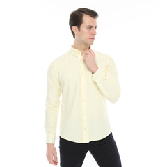 Xact Men's Oxford Long Sleeved Shirt, Button-Down Collar, Cotton Rich, Regular Fit-2