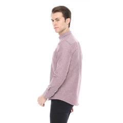 Xact Men's Oxford Long Sleeved Shirt, Button-Down Collar, Cotton Rich, Regular Fit-4