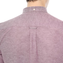 Xact Men's Oxford Long Sleeved Shirt, Button-Down Collar, Cotton Rich, Regular Fit