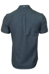 Xact Men's Oxford Short Sleeved Shirt, Button-Down Collar, Cotton Rich, Regular Fit-3