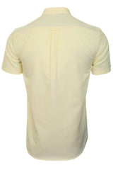 Xact Men's Oxford Short Sleeved Shirt, Button-Down Collar, Cotton Rich, Regular Fit-3