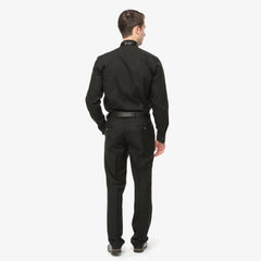 Xact Men's Formal Tuxedo/ Dress Shirt with Double Cuff and Cuff Links